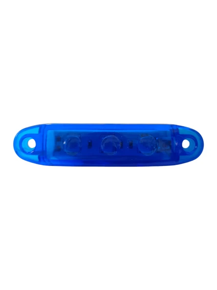 Mavi Parmak Led Dorse Lamba 3 Ledli 9cm 12-24V