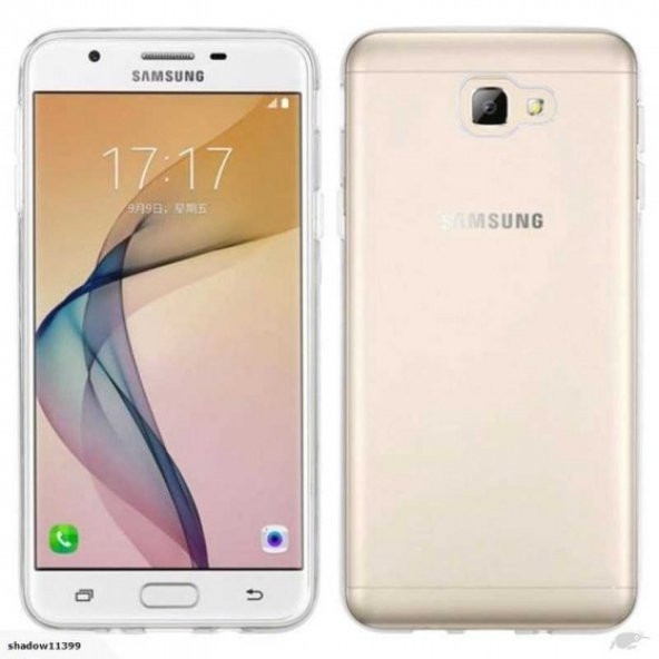 Samsung Galaxy J7 Prime Kılıf Ultra İnce Şeffaf Silikon Kapak - 3