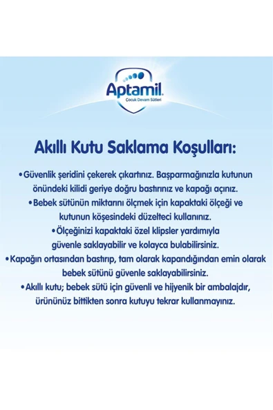 1 Bebek Sütü 800 G 0-6 Ay Akıllı Kutu - Resim 4