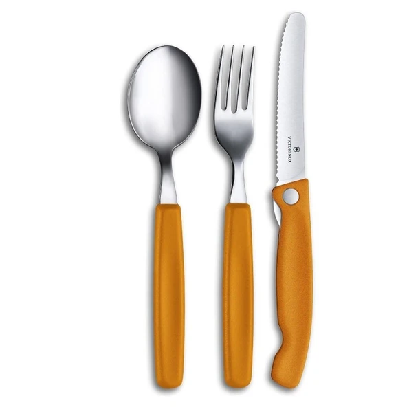 Victorinox 6.7192.f9 Swiss Classic 3 Parça Masa Seti Turuncu - 2