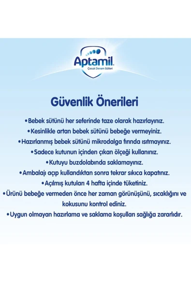 1 Bebek Sütü 800 G 0-6 Ay Akıllı Kutu - Resim 7