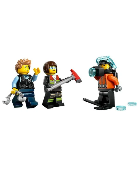 Lego City Helikopter İtfaiye Kamyonu ve Denizaltı Karışımı 60462 - 4