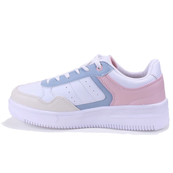 Kinetix Lowner Pu Beyaz Ortopedik Günlük Kadın Spor Ayakkabı - 3