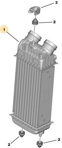 Citroen Ds3 Turbo Radyatörü /İnterkol (2010-2015) 1440P8 818547 1.6 L THP ürün görseli