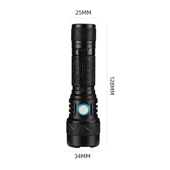 Baretta Bt-55 2500 Lümen Cree Xml L2-u2 Led Şarjlı El Feneri - Resim 4