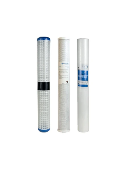 20 İnç 3 Lü Filtre Seti