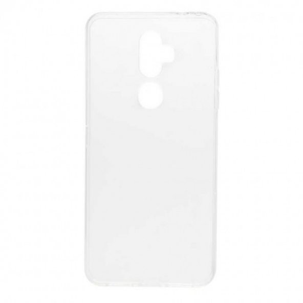 Alcatel 3V Kılıf Ultra İnce Şeffaf Silikon Kapak