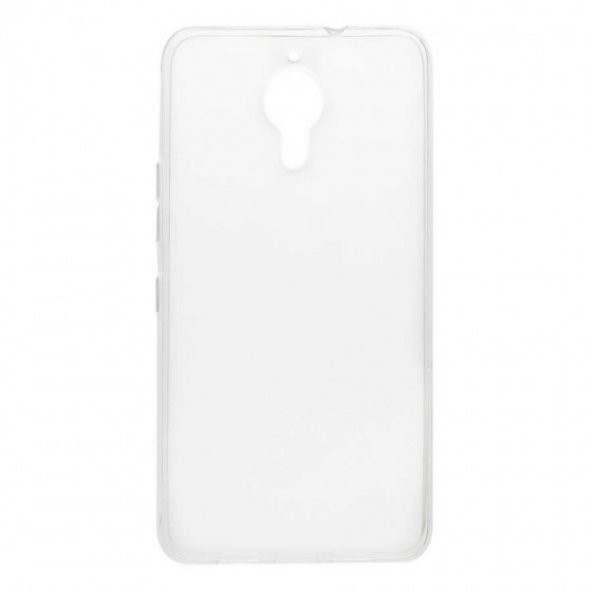 General Mobile 5 Plus Kılıf Ultra İnce Şeffaf Silikon Kapak