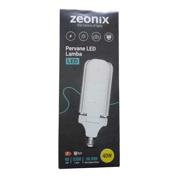 Zeonix 40w 3 Kanatlı Pervane Ampul - 3