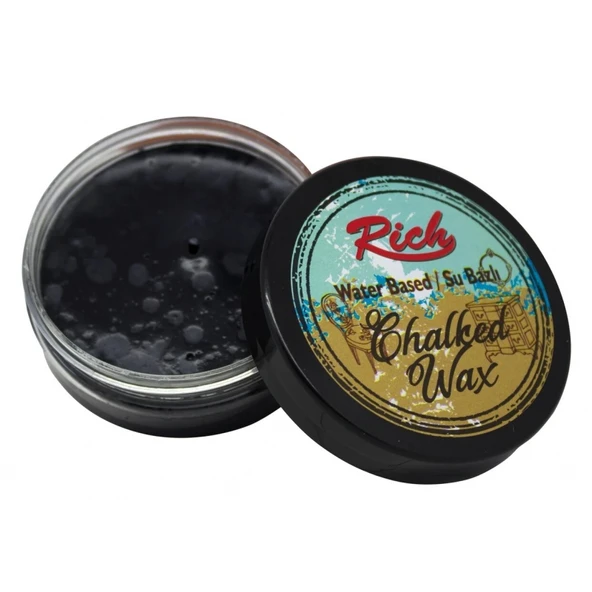 Rich Chalked Wax Siyah   11007