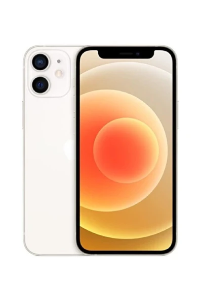 Yenilenmiş Apple iPhone 12 Mini 128GB Beyaz BGrade (12 AY GARANTİLİ - YETKİLİ YENİLEME MERKEZİ NSMART)