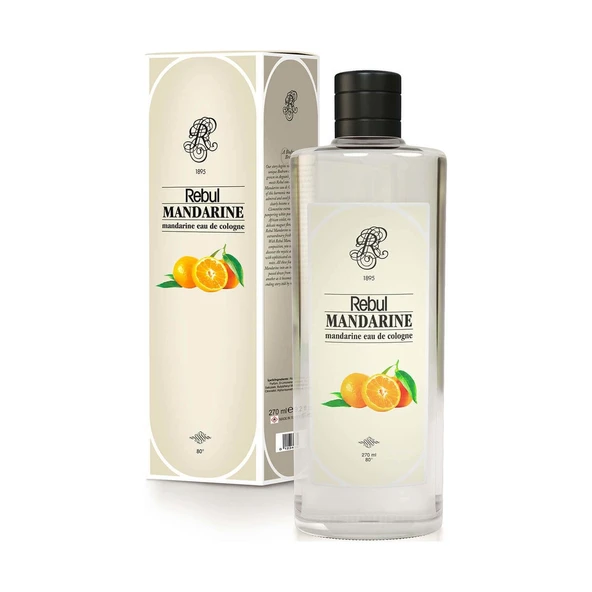 Rebul Kolonya Cam Şişe 270 Cc Mandarine - 3