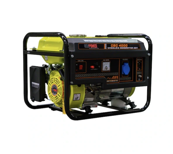 Genpower GBG 4000 4 Kva Benzinli İpli Tekersiz Jeneratör - 2