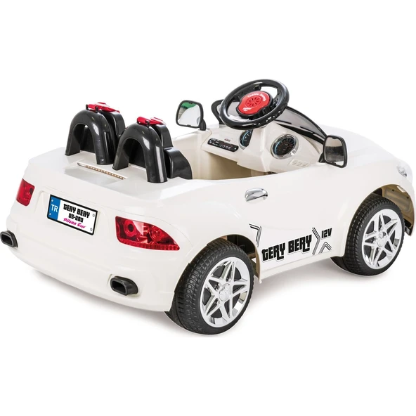 Pilsan Tery Bery Uzaktan Kumandalı Akülü Araba 12 Volt 05-280 Beyaz - 2