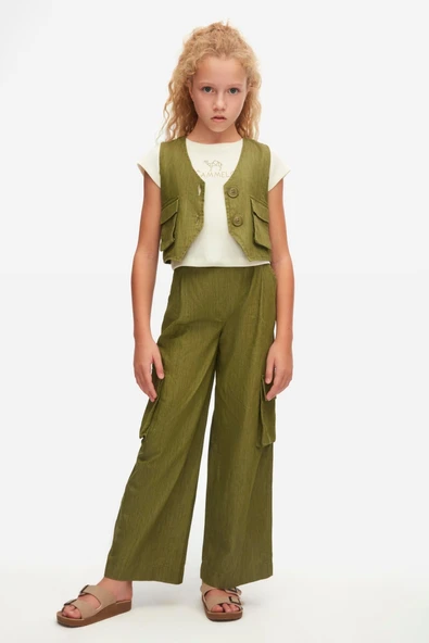 Kız Çocuk Cactus Pantolon 58303 - 10
