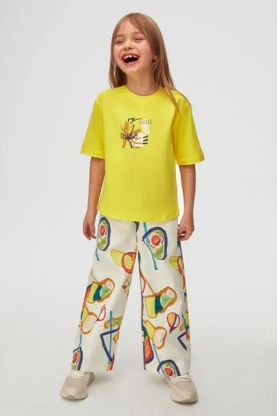 Kız Çocuk Rainbow Pantolon 58503 - 3