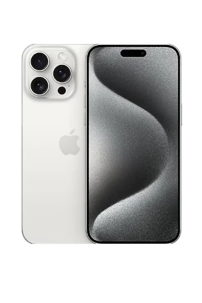 Yenilenmiş Apple iPhone 15 Pro Max 256GB Beyaz Titanium AGrade ürün görseli