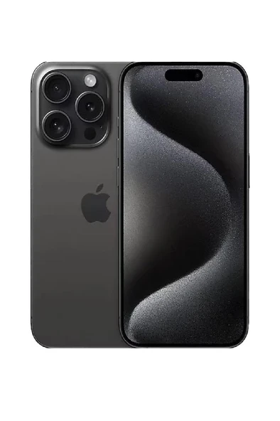 Yenilenmiş Apple iPhone 15 Pro 128 GB Siyah Titanium BGrade ürün görseli