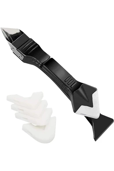 Plastik Spatula Silikon Fayans Derz Alçı Kazıyıcı Sıyırıcı Uygulama Aparatı