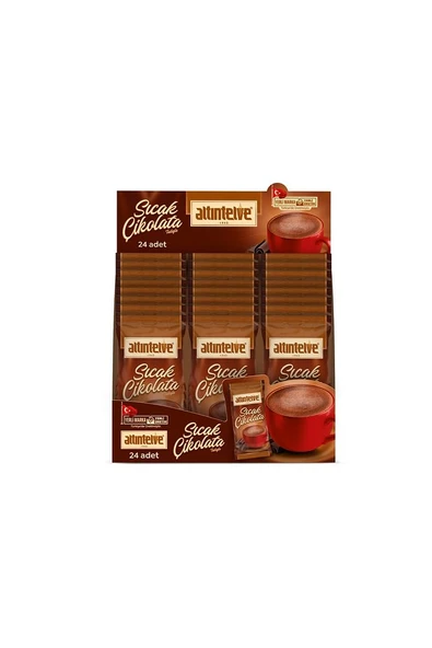 Sıcak Çikolata 18,5g 24 lü Paket (%95 ÇİKOLATA) - 2