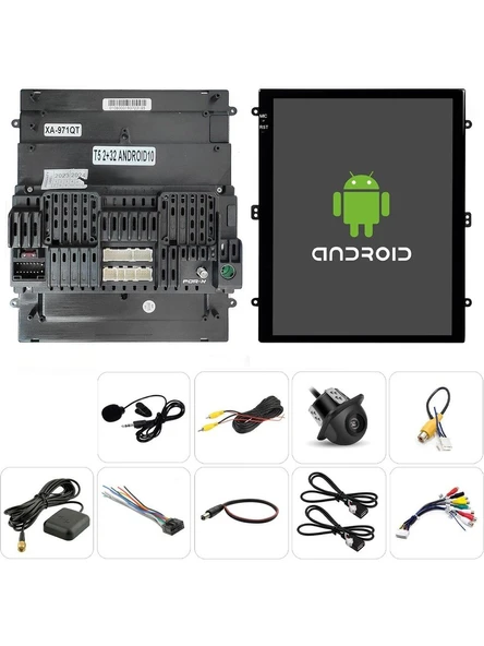 For-X XA-971QT QLED DOKUNMATİK EKRAN 4x45 W 9.7" KABLOSUZ CarPlay Android Oto Multimedya - 3