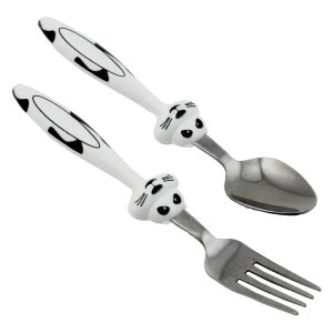Mama Çatal Kaşık Seti - 18 cm - Mavi - 3