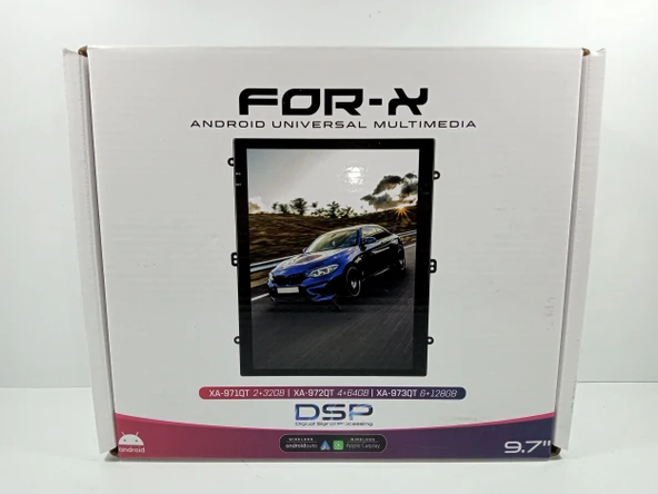 For-X XA-971QT QLED DOKUNMATİK EKRAN 4x45 W 9.7" KABLOSUZ CarPlay Android Oto Multimedya - 4