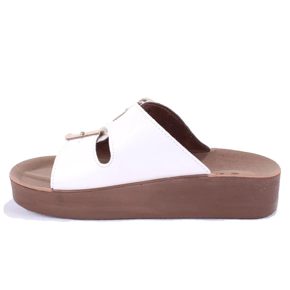 Polaris 405254 Beyaz  Ortopedik Günlük  Kadın Terlik - 3