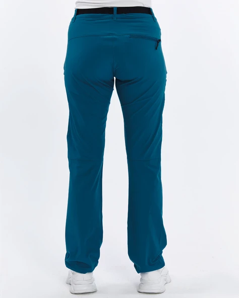 Mapamyumco Quick Dry Kadın Trekking Pantolon-MAVİ - Resim 4