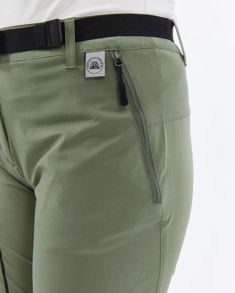 Mapamyumco Quick Dry Kadın Trekking Pantolon-YEŞİL - Resim 7