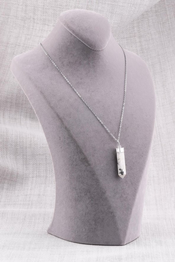 Ay Taşı Doğal Taş Kolye - 2