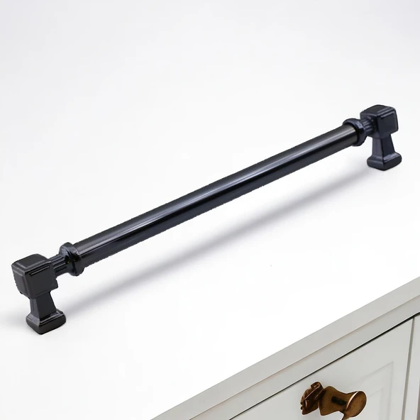 Talas Füme Metal Kulp 224 mm - 22.4 cm Mobilya Çekmece Mutfak Dolabı Dolap Kulpları Kulbu Kulpu - 9