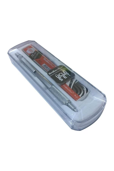 Scrikss Saten Gri Graph-x 0.5 mm Kalem Silgi Uç Seti