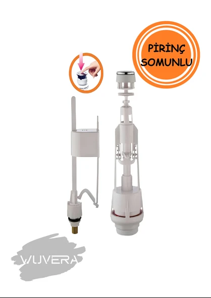 WUVERA Rezervuar Basmalı İç Takım Klozet Sifon İç Takımı - 2