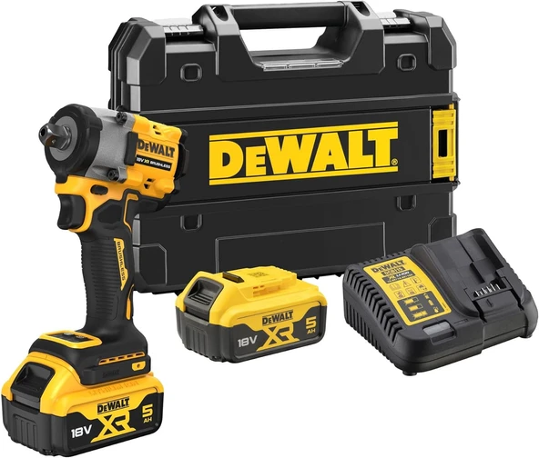 Dewalt DCF922P2T-QW 18V 5.0Ah Li-Ion Kömürsüz Çift Akülü Somun Sıkma