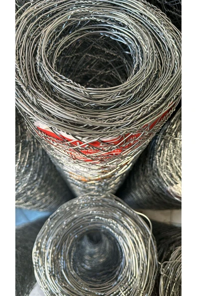 2MM (En Kalın)  GALVANİZLİ ÇİT TELİ 120 CM - 3