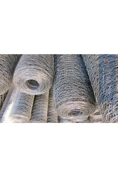 Hastel 100 Cm ,20metre Uzunluğunda 7x7 Göz Aralık Örgülü Çit Teli 1,1 Mm Kalınlığında-bahçe Çit Teli - 3