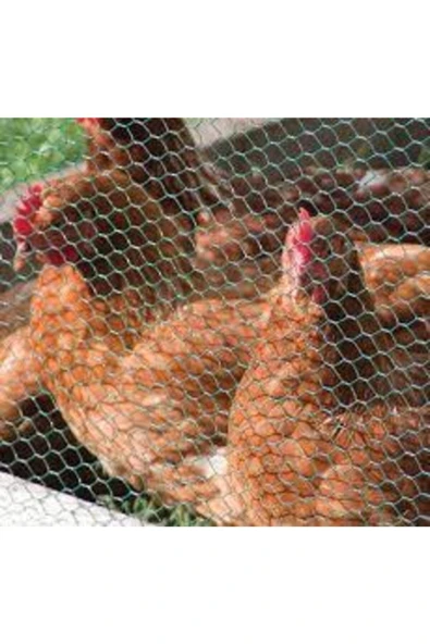 Sezal Pvc Kaplı 1/2' Kümes Teli 150 cm Yükseklik * 5 mt Uzunluk - 2