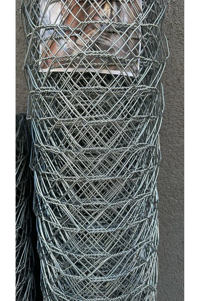 2MM (En Kalın)  GALVANİZLİ ÇİT TELİ 120 CM - 2
