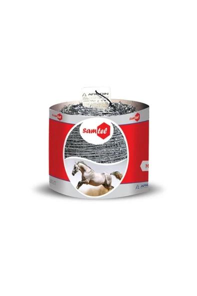 fermo tel Sam Tel Dikenli Tel 125 Mt (125mmx125mm) Dikenli Tel - 2