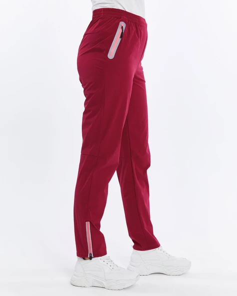Mapamyumco Quick Dry Kadın Trekking Pantolon-BORDO - Resim 6