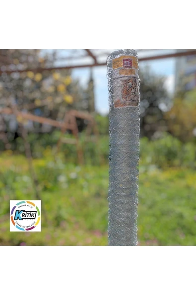Hastel 150 Cm ,20metre Uzunluğunda 7x7 Göz Aralık Örgülü Çit Teli 1,1 Mm Kalınlığında-bahçe Çit Teli - 2