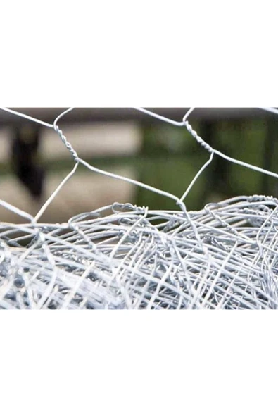GÜVEN 1,5x20 Metre Bahçe Tel Örgü Bahçe Çiti Bahçe Teli Çevirme Teli - 3
