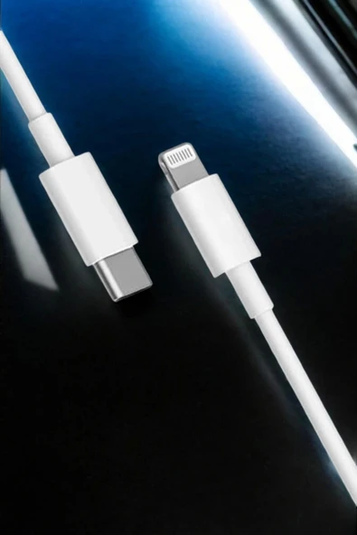 Iphone Uyumlu İOS Uyumlu Lightning Hızlı Şarj Tye C Lightning Şarj Kablosu - 4