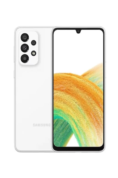 Yenilenmiş Samsung Galaxy A33 128GB Beyaz AGrade