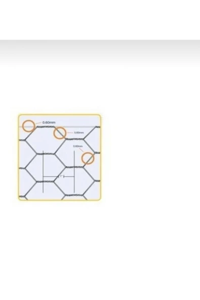 fermo tel Kümes Teli 120 Cm Eninde 20m Uzunluğunda-tavuk Teli Bahçe Teli Çit Teli-kümes Teli-kafes Teli - 3