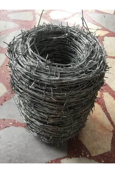 Dikenli Tel 250 Mt.lik 1,30x1,30 Mm-galvanizli