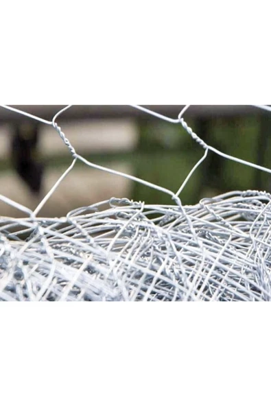 BahÇe Göz Aralıklı Örgülü Çit Teli 1,1 Mm Kalınlığında 100 cm, 7x7
