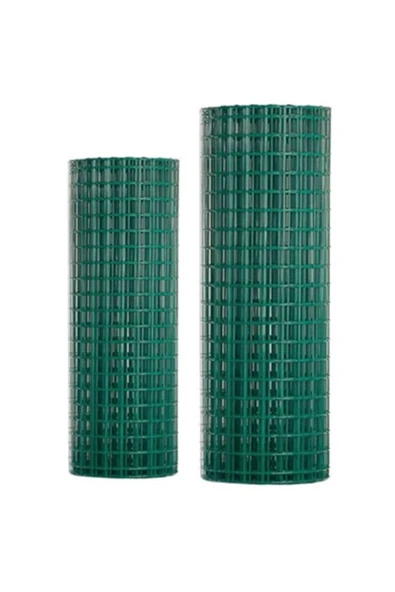 EldenHırdavat Pvc Kaplı 50x50 mm Puntalı Tel Bahçe Kümes Kafes Teli 1x 25 mt - 2