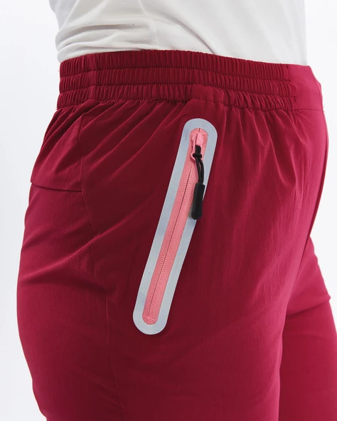 Mapamyumco Quick Dry Kadın Trekking Pantolon-BORDO - Resim 7